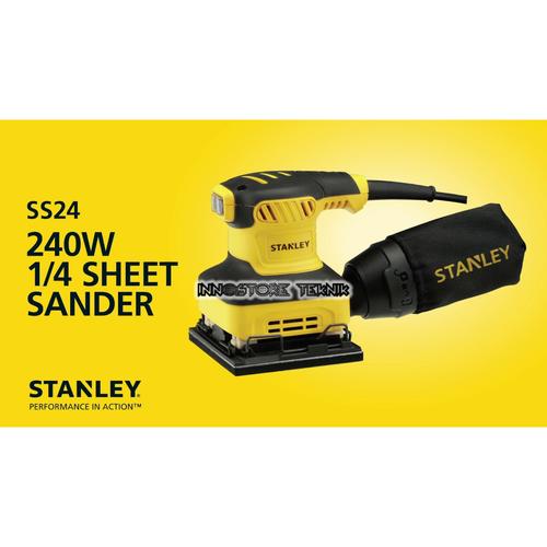 Mesin Amplas Sheet Sander 1/4 inchi Stanley SS24 SS 24 di Innostore Teknik  Tokopedia