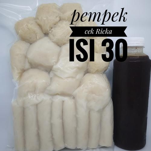 Foto Produk PEMPEK PALEMBANG"isi 30 pcs " Ce'Ricka dari Pempek Cek Ricka