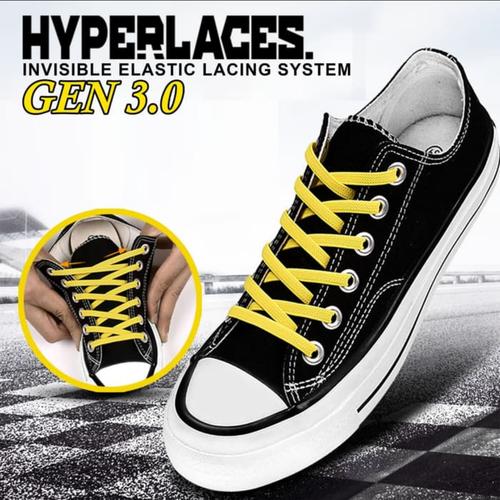 Foto Produk HYPERLACES GEN 3.0 TALI SEPATU ELASTIS KARET PRAKTIS MODEL INVISIBLE dari THE GOP Store