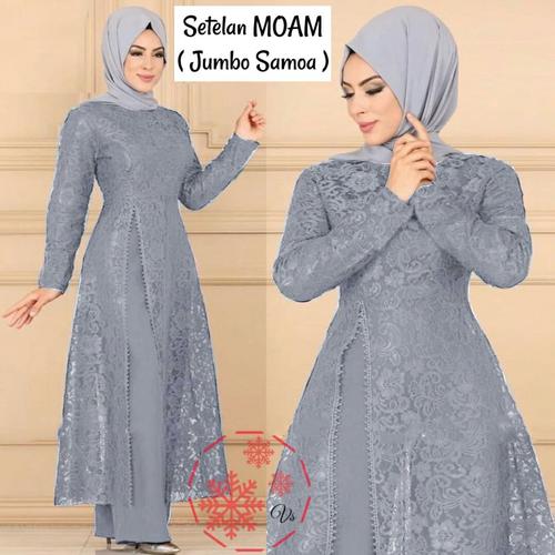 Foto Produk Setelan Jumbo Samoa Moam Brukat dari HER'Z SHOP