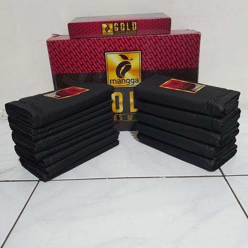 Foto Produk SARUNG MANGGA HITAM POLOS SARUNG POLOS MANGGA SARUNG DEWASA dari arta azra