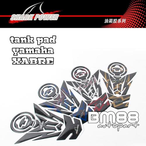 Foto Produk Tank Pad Set ( Tankpad + Fuelpad ) Yamaha Xabre Motif - SHARK POWER dari BarokahMotor88