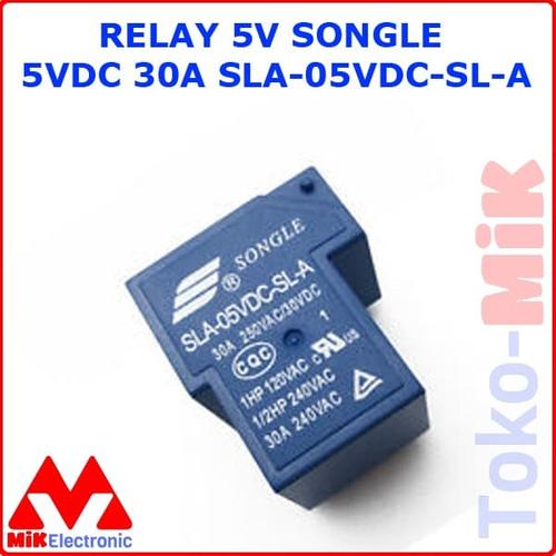 5 Relè SONGLE SLA-05VDC-SL-A 5V DC – Montaggio PCB – GCSUPERMARKET