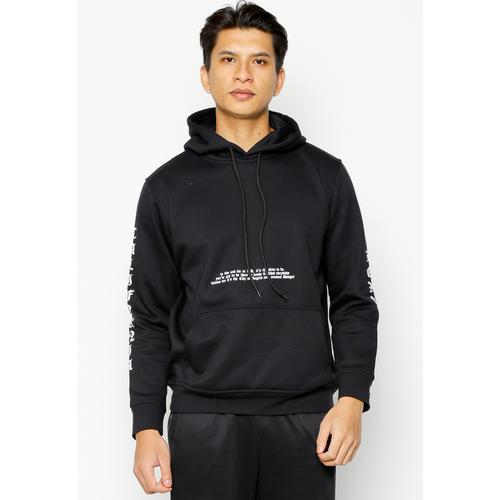 Foto Produk ANTHM SWEATER HOODIE HITAM PRIA - F-XIA403-B9 - S dari MADE IN