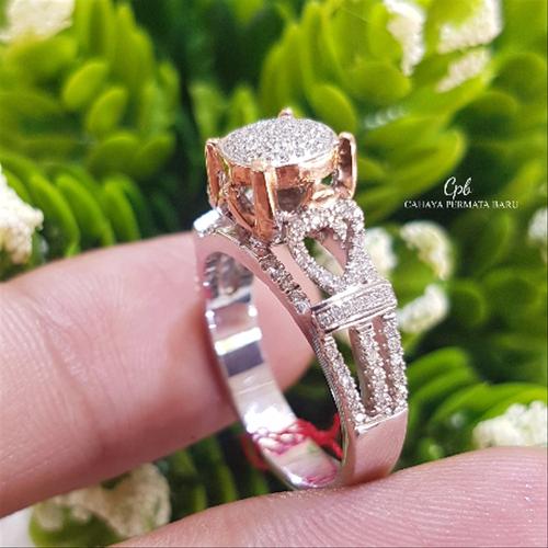 Jual Cincin Emas 5 50 Gram Berlian Eropa 0 31 Crat Kota Banjarmasin Hamizanoye646 