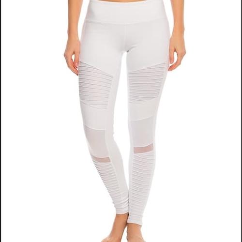 Jual Alo Yoga Motto Legging White - M 