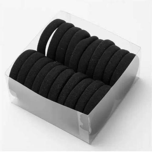 Gambar karet rambut hitam elsatic 30 pcs /kotak - Hitam Kecil dari lasty olshop Jakarta Selatan Tokopedia
