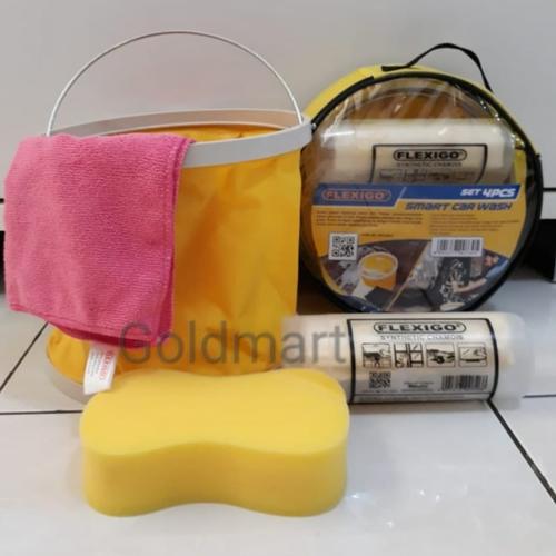 Foto Produk Peralatan Cuci Mobil Set 4pcs / Flexigo Smart Car Wash dari Gold-Mart