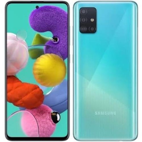 Jual Samsung Galaxy A51 New 2020 Biru Kota Tangerang Cenoxsshop 