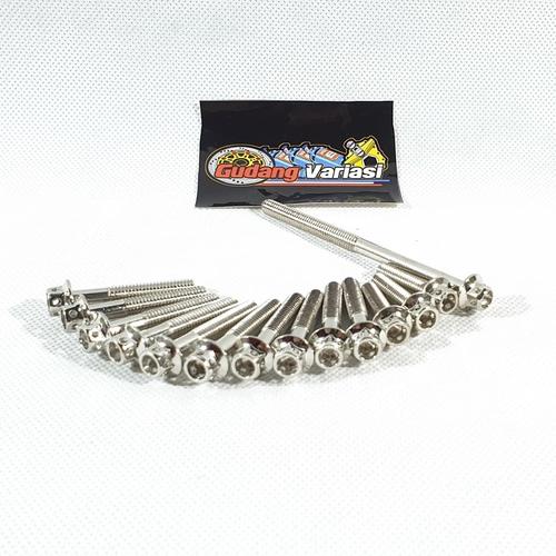 Gambar Baut probolt CVT beat scoopy fi esp karbu Chrome dari gudang variasi mtr undefined Tokopedia
