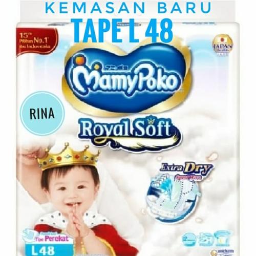 Foto Produk Mamypoko Mamy Poko Tape L isi 48 dari Rina