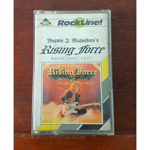 Jual Kaset Pita Yngwie Malmsteen S Rising Force Marching Out Original Kota Tangerang Selatan The Loudest Sound Tokopedia