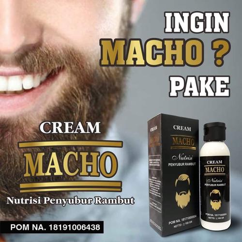 Foto Produk CREAM MACHO | CREAM PENUMBUH RAMBUT dari zhamamy herbatonik