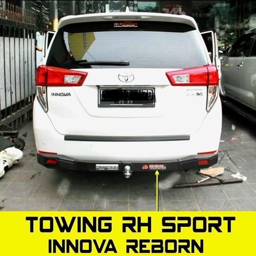 Foto Produk Bumper Guard Towing Bar Rhino Tanduk Belakang Innova All New Reborn dari GarasiAuto
