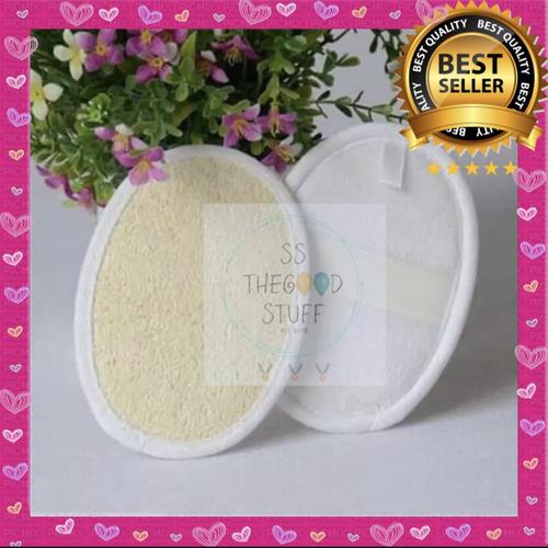 Foto Produk Spons Natural Loofah Pad Body Bath Scrub Sponge Premium Quality! dari SS TheGoodStuff