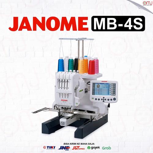 Jual Mesin Bordir JANOME MB4S 4 Benang MB4S / MB4S / MB4S Jakarta Barat Online Mesin
