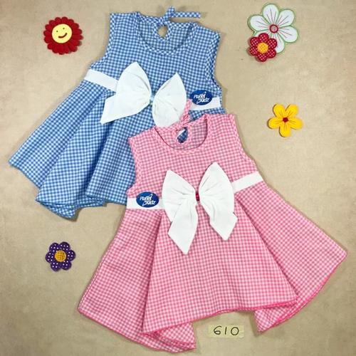Foto Produk Dress Bayi Katun All Size Model Pita dari Alohaclothing