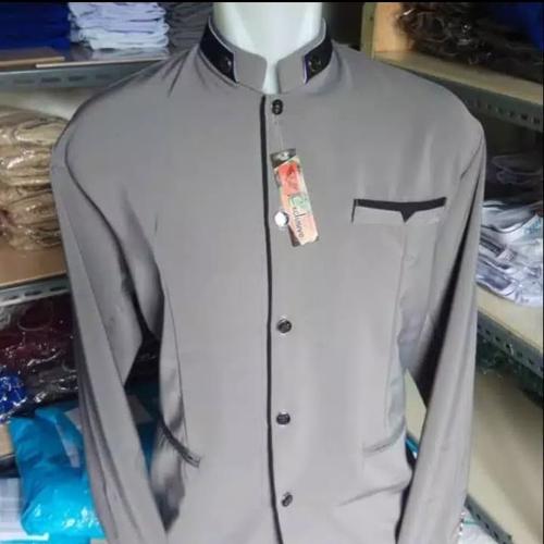 Foto Produk jasko/Jas koko / fashion pria muslim masa kini - Hitam dari nendys bag colection