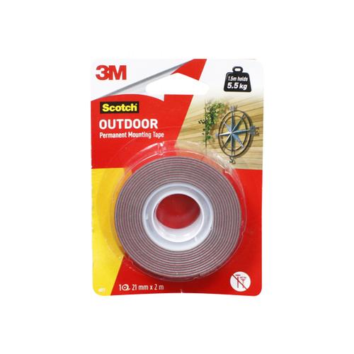 Jual Double Tape 3M Scotch Outdoor Permanent Mounting Tape 4011 5,5KG