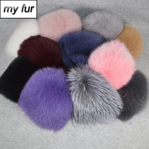 Jual Women Winter Natural Real Fox Fur 