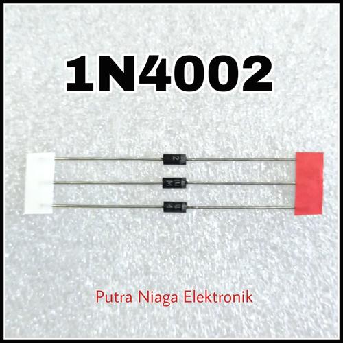 50PCS 1A 100V Diode 1N4002 IN4002 DO-41 Rectifier Diodes - View #11