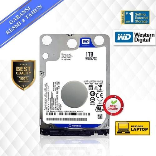 Jual WD Scorpio Blue 1TB HDD Hardisk Internal 2.5 inch Laptop - Jakarta