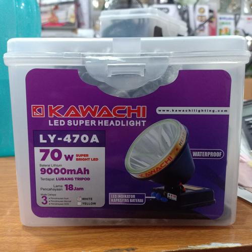 Foto Produk HEADLAMP SENTER KEPALA KAWACHI 70W WATERPROOF 70 WATT 470 dari ASIAJAYAELECTRIC