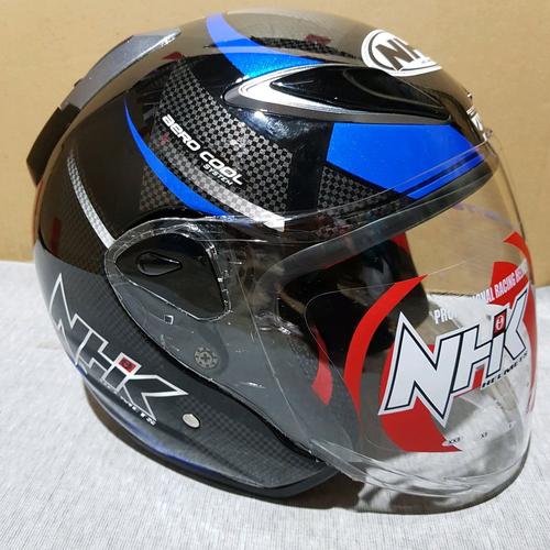 Helm Nhk R6 motif Carbon TRACK Blue 
