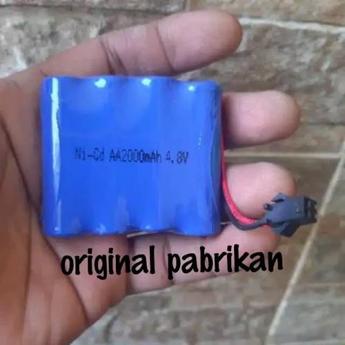 Foto Produk Baterai batere mobil remot rc 4,8V batre mainan remote control dari Manto Toys