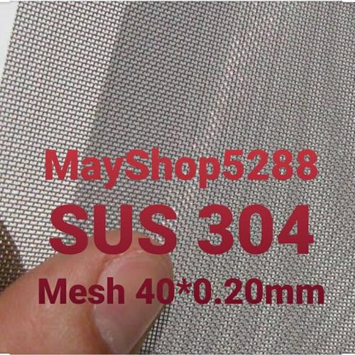 Jual Wire Mesh Stainless Steel 304 Mesh 40x0.20mm Jakarta Utara