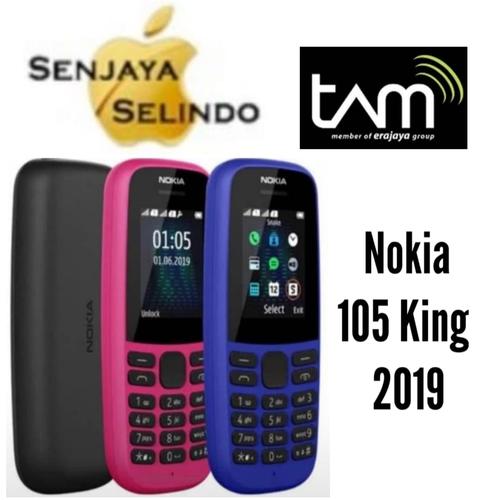 Foto Produk Nokia 105 King (2019) Garansi Resmi TAM - Hitam dari Senjaya Selindo