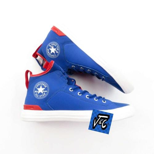 Jual Sepatu Converse Chuck Taylor All Star Ultra Mid Blue Red
