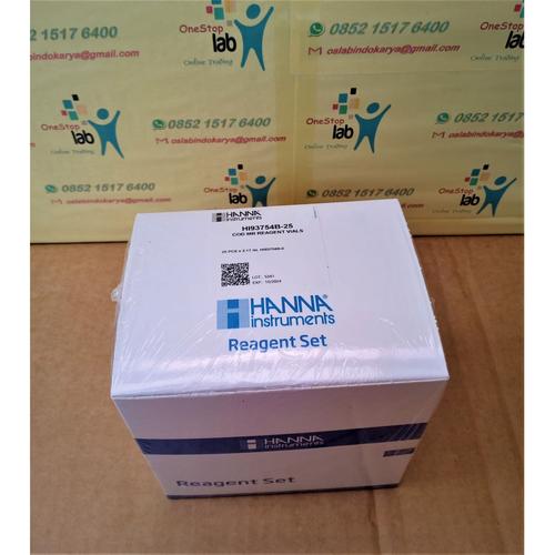 Jual HANNA HI 93754B25 COD Reagent MR isi 25 vial medium range Kab