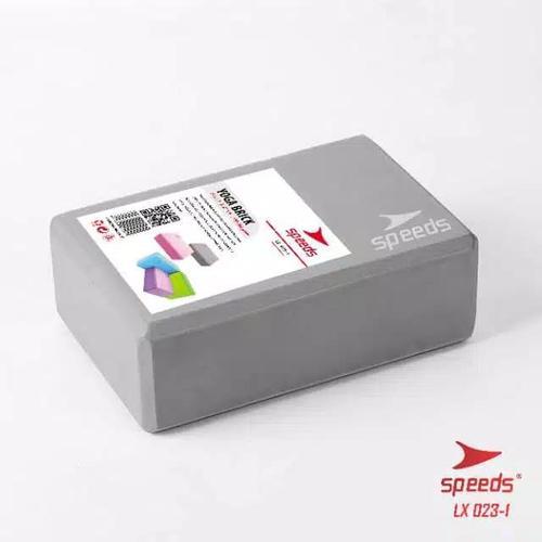 Foto Produk Yoga Block Merk SPEEDS Original / Batok Yoga / Yoga Brick / Balok Yoga - Abu-abu dari jagoans sport & music