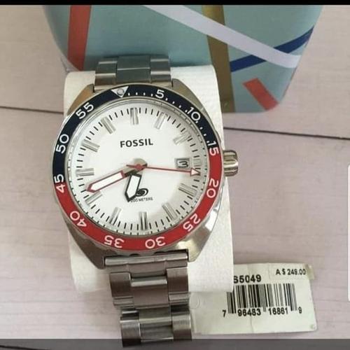 Jual jam Fossil Breaker White FS5049 