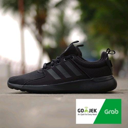 adidas cloudfoam lite racer all black