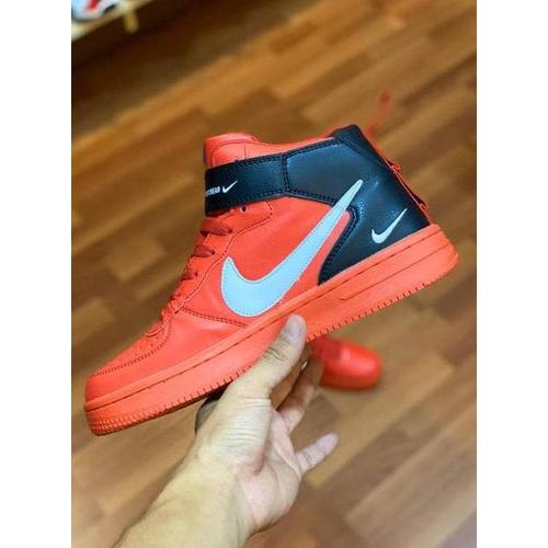 air force 1 mid utility red