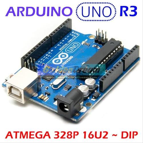 Jual UNO R3 ATMEGA 328P 16U2 DIP Arduino Board Atmel 328 - Kota ...
