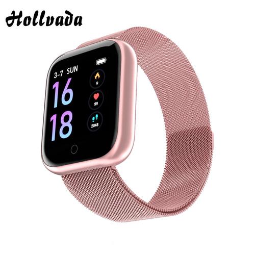 Bakeey Y6 Pro Fun Dynamic Icon Smart Watch HR Blood Pressure Stopwatch  Music Weather Smart Watch