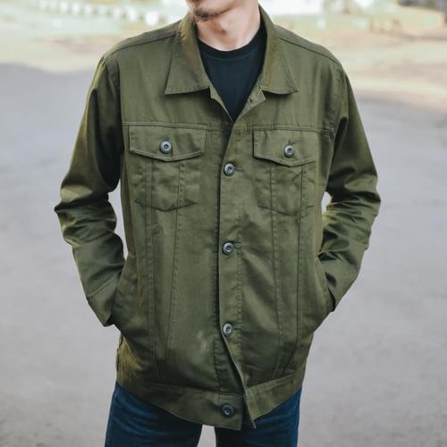 jaket green army