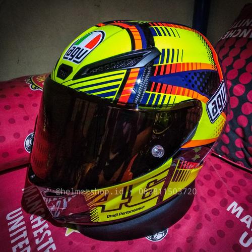 Jual AGV Pista GP Soleluna Qatar 2015 not arai rr5 Shoei x14 hjc k1 corsa -  Kota Bogor - Raxzen Gaming | Tokopedia