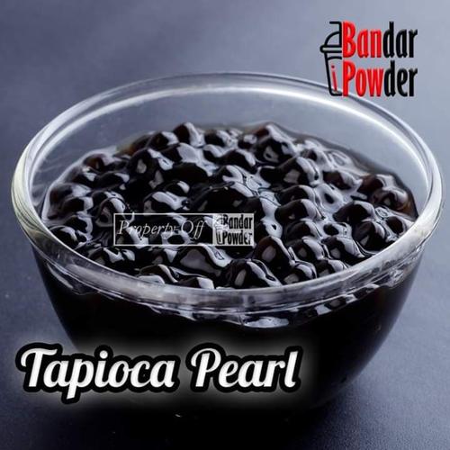 Foto Produk Black Boba 1kg Tapioca Pearl Bubble Tea Hitam Topping Tapioka Buble dari Bandar Powder Tangerang