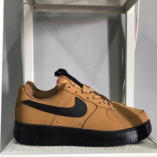 Jual Nike Airforce 1 low wheat black 