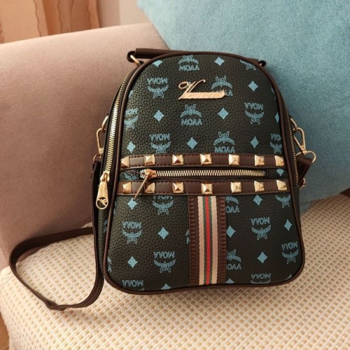 Foto Produk READY STOK JT02348-black Tas Ransel Wanita Fashion Import Terbaru dari AlMirah Olshop