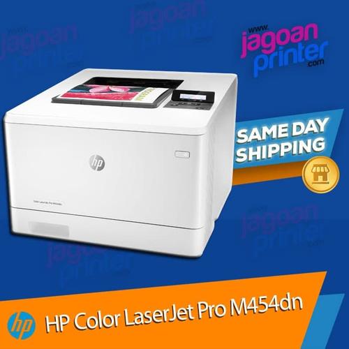 Jual HP Color LaserJet Pro M454dn M 454dn Duplex Printer Laser Warna