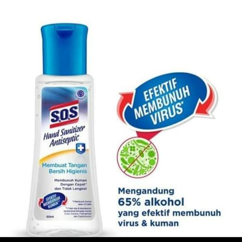 Foto Produk SOS Hand Sanitizer 60ml dari Kartikawira