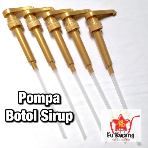 Jual Pompa Botol Sirup Syrup Pump Dispenser Kota Bandung Fu Kwang