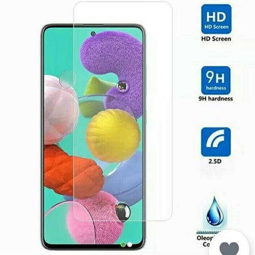 Foto Produk Tempred glass Samsung A51 Bening 9H dari mega galaxy acc