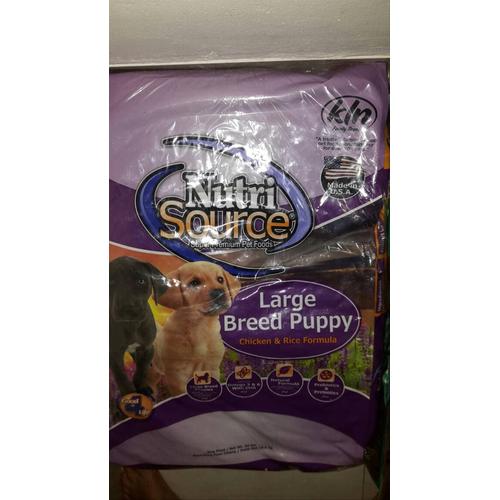 nutrisource large puppy