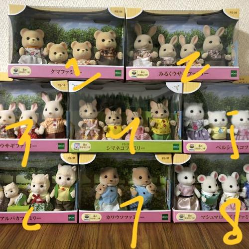 Jual Sylvanian Families - family set 